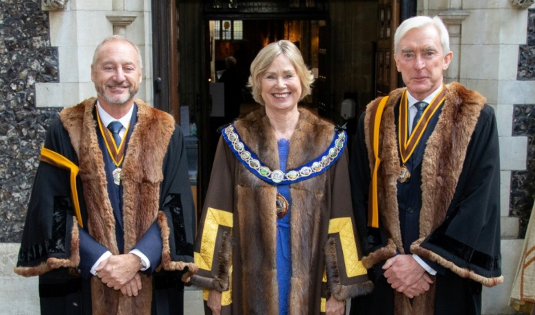 Karen Mercer installed as new Master of the Farmers' Company