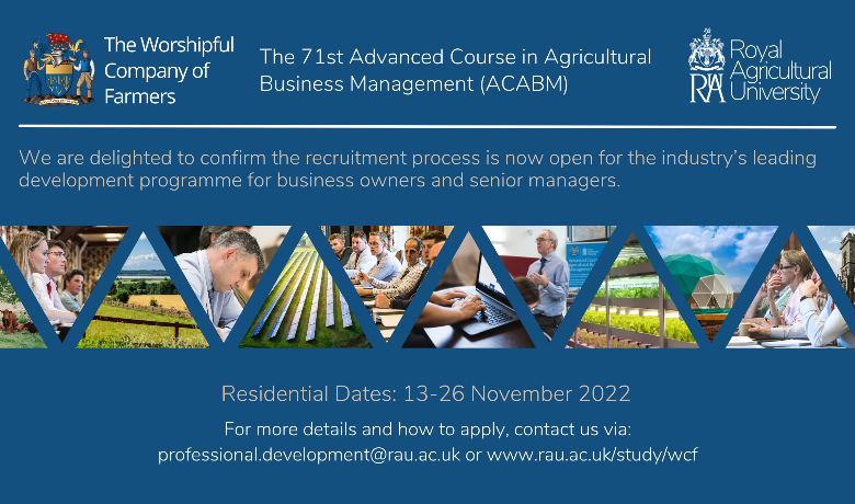 71st Advanced Course in Agricultural Business Management