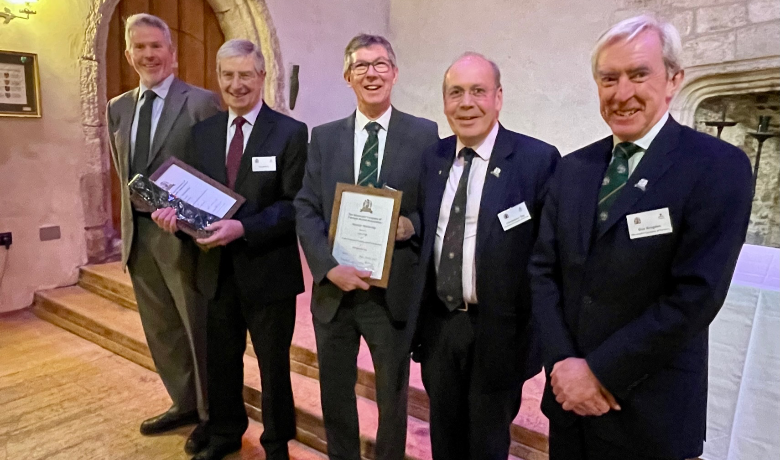 Richard Soffe and Geoff Kerr awarded Honorary Membership of the WCFA